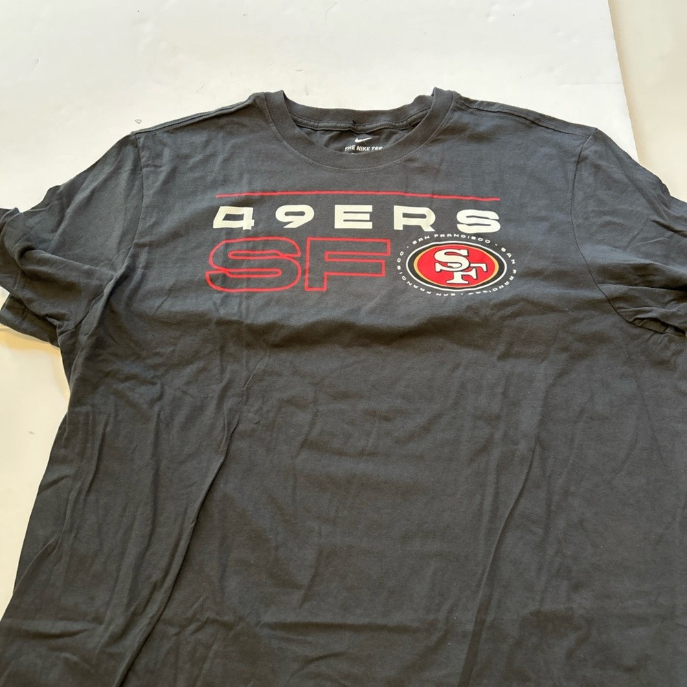 Nike SF 49ers Gray Short Sleeve Tee Men’s XXL